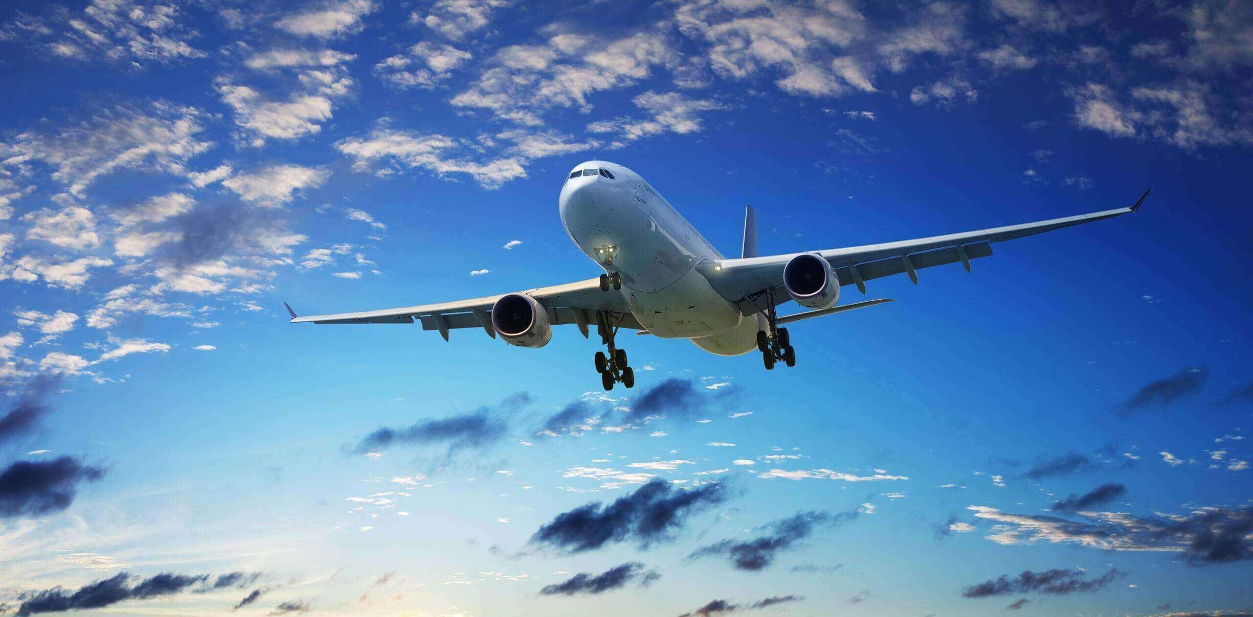 China's developed air routes airplane