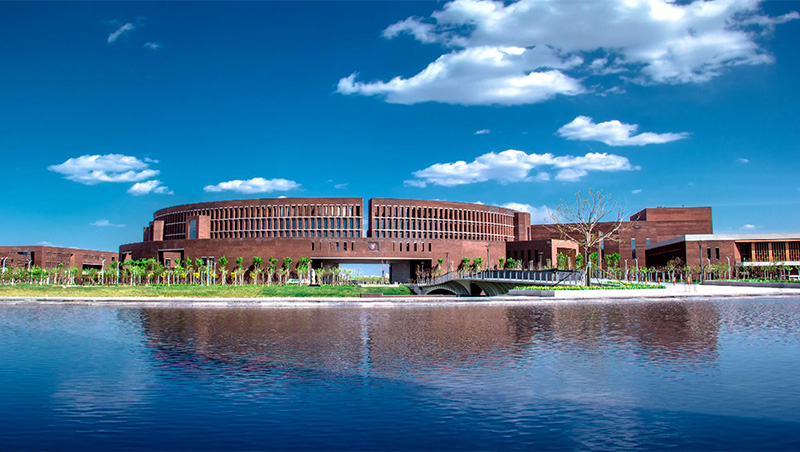 Tianjin-University-lake-scenery