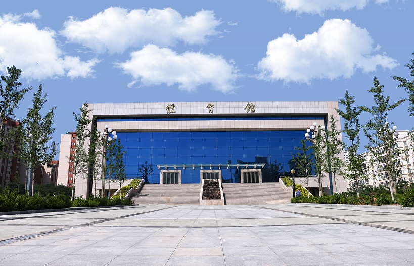 The-main-entrance-of-Lanzhou-University-of-Technology-Gymnasium